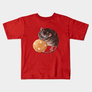 Agouti Rat with Bauble Kids T-Shirt